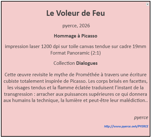Cartel de Le Voleur de Feu